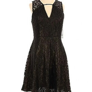 BCBG Metallic Fit Flare dress size 0